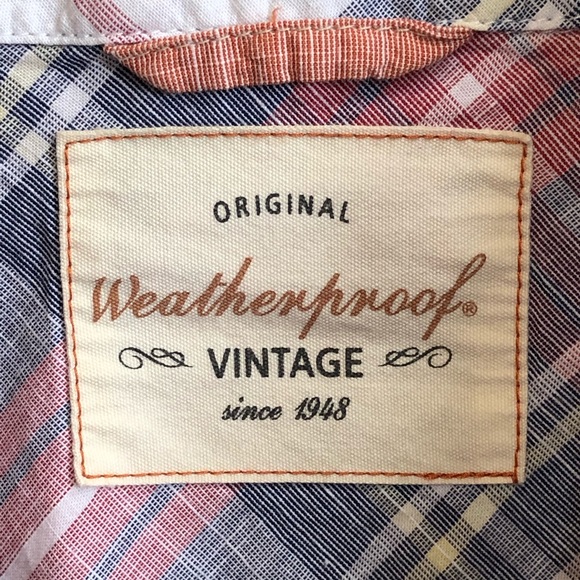 ⭐️ Weatherproof Vintage Short Sleeve Button Down Shirt EXTRA LARGE - Picture 6 of 11